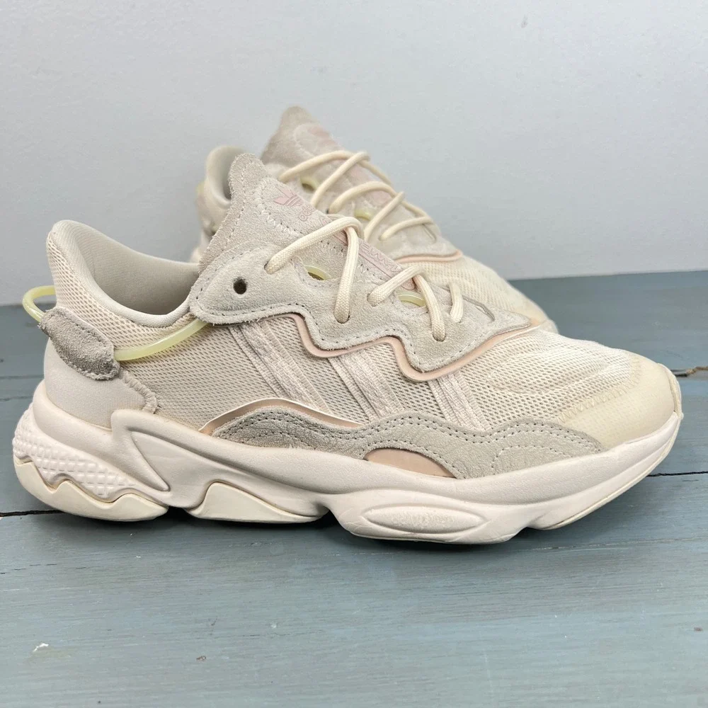 Adidas Ozweego Wonder White Sand Strata GX1981 Womens Sneakers Size 6.5